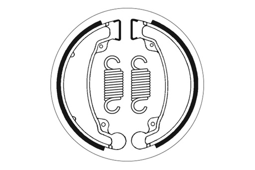 [SBS-2069] SBS Brake Shoe 2069